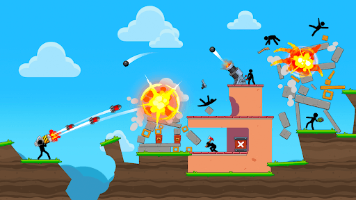 BoomZooka: Rocket Puzzles screenshot 1 - screenshot