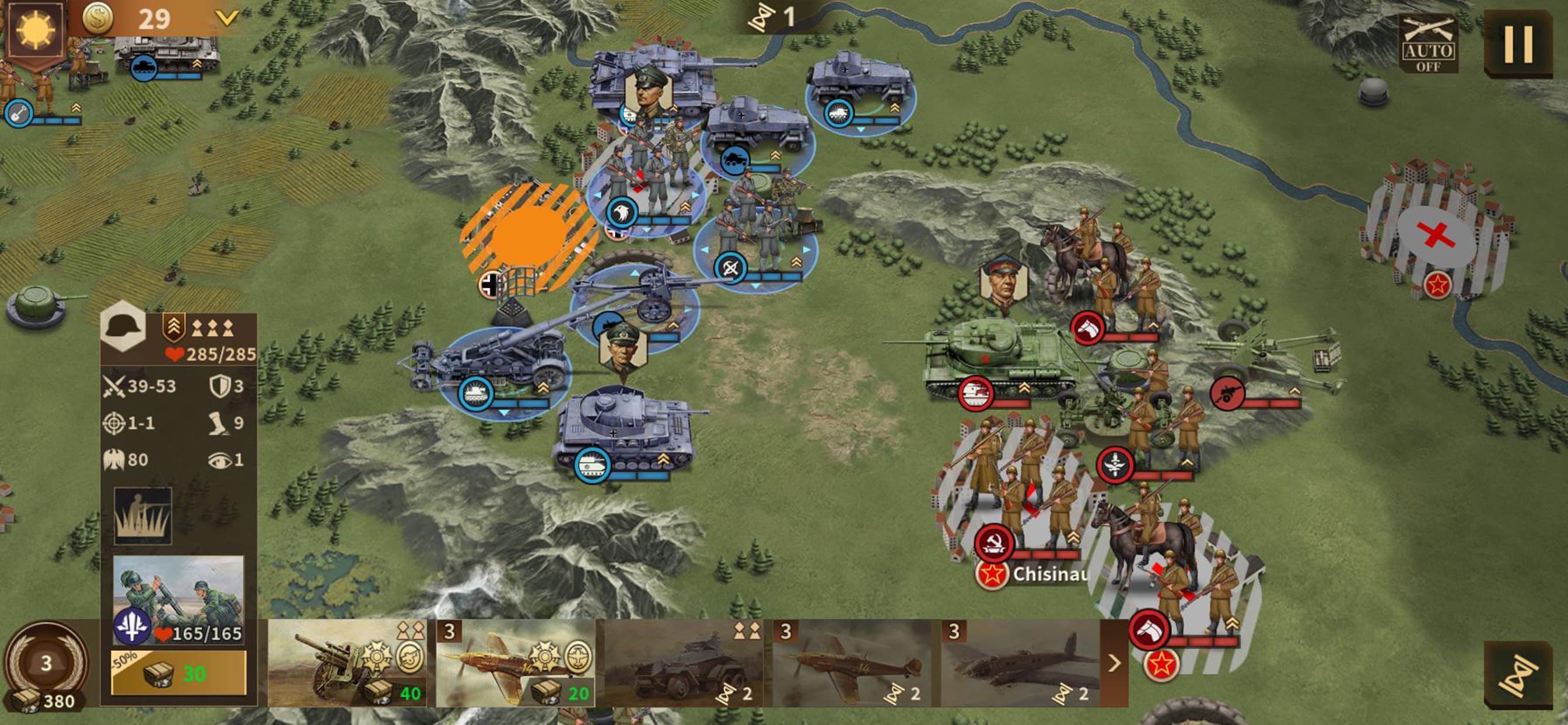 Glory of Generals 3: WW2 screenshot 1 - screenshot