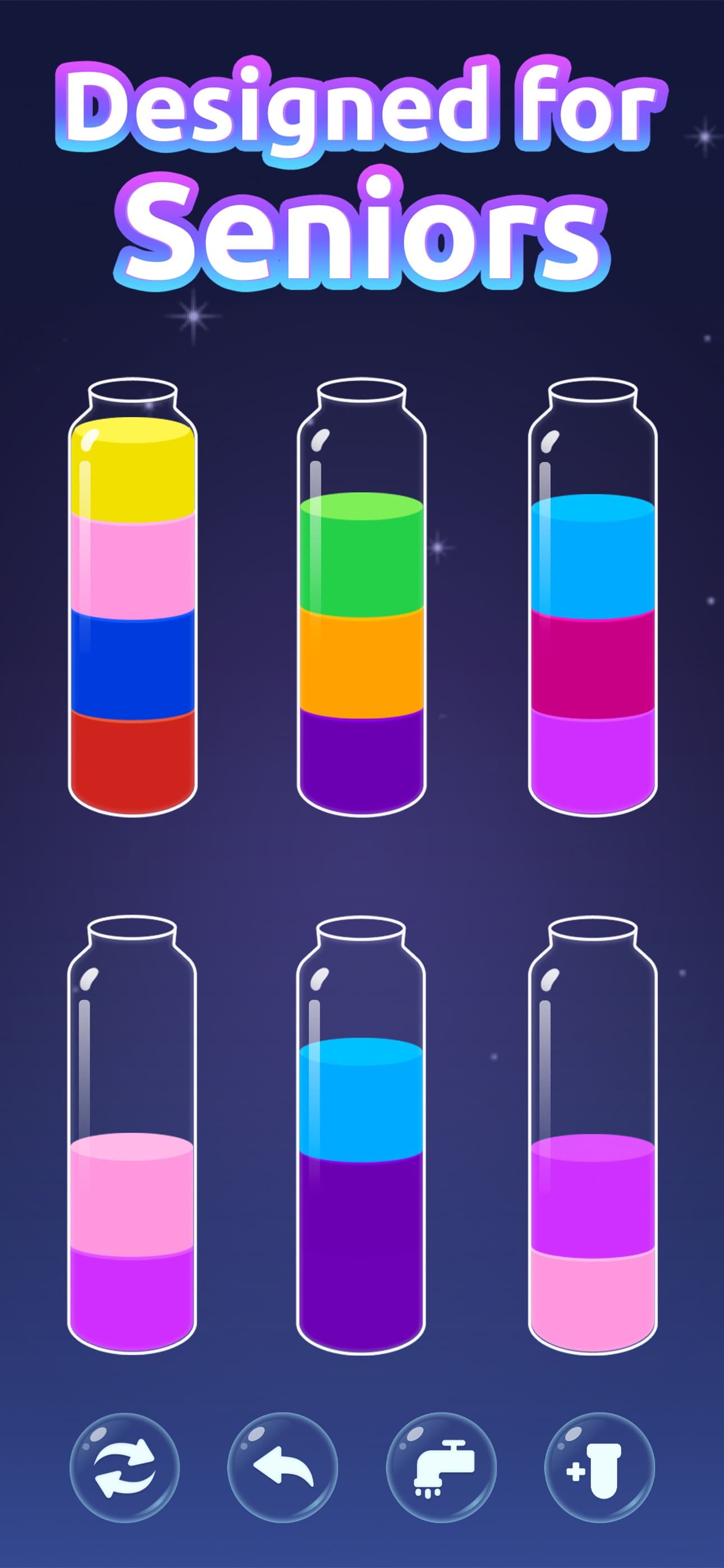 Vita Color Sort for Seniors screenshot 1 - screenshot