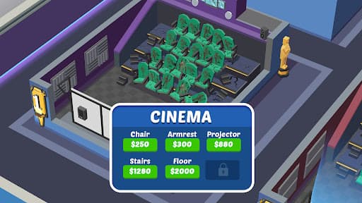 Idle Cinema Empire Idle Games screenshot 6 - screenshot