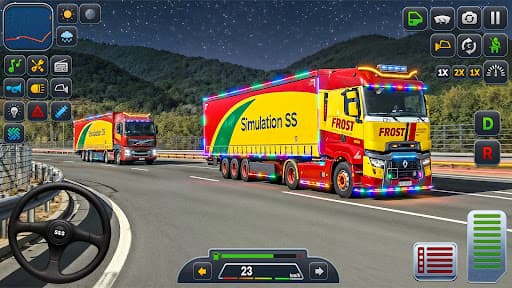 City Transport Truck Game 3D screenshot 3 - screenshot