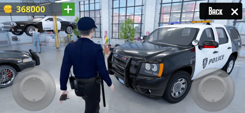 Police Car Drift Simulator screenshot 1 - screenshot