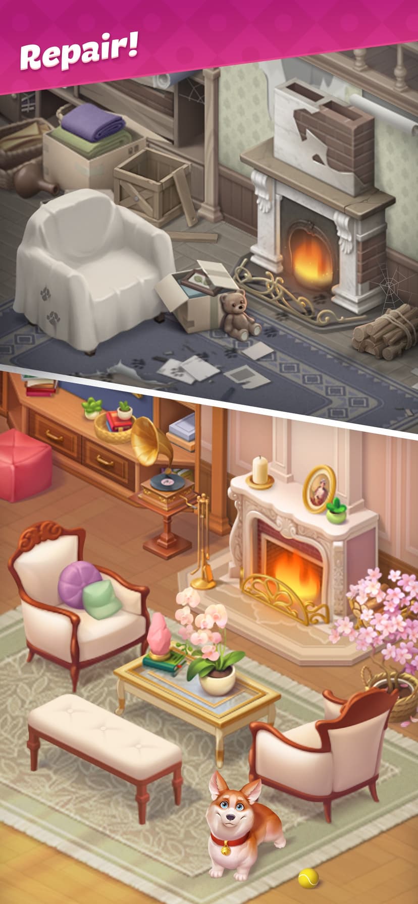 Merge Matters - House Design screenshot 1 - screenshot