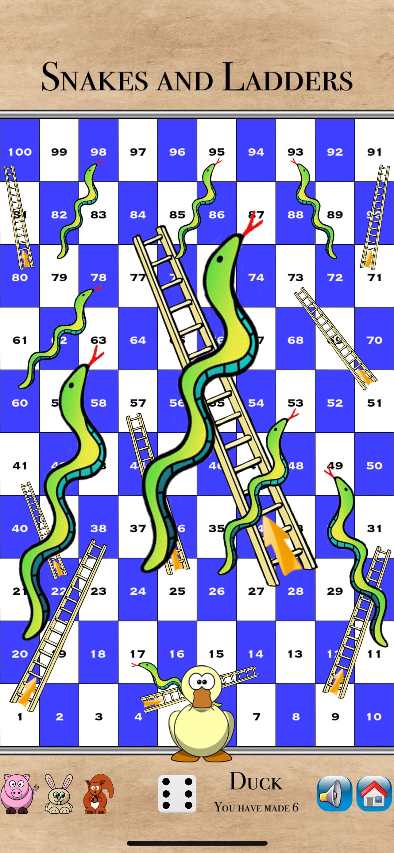 The Game of Snakes and Ladders screenshot 1 - screenshot