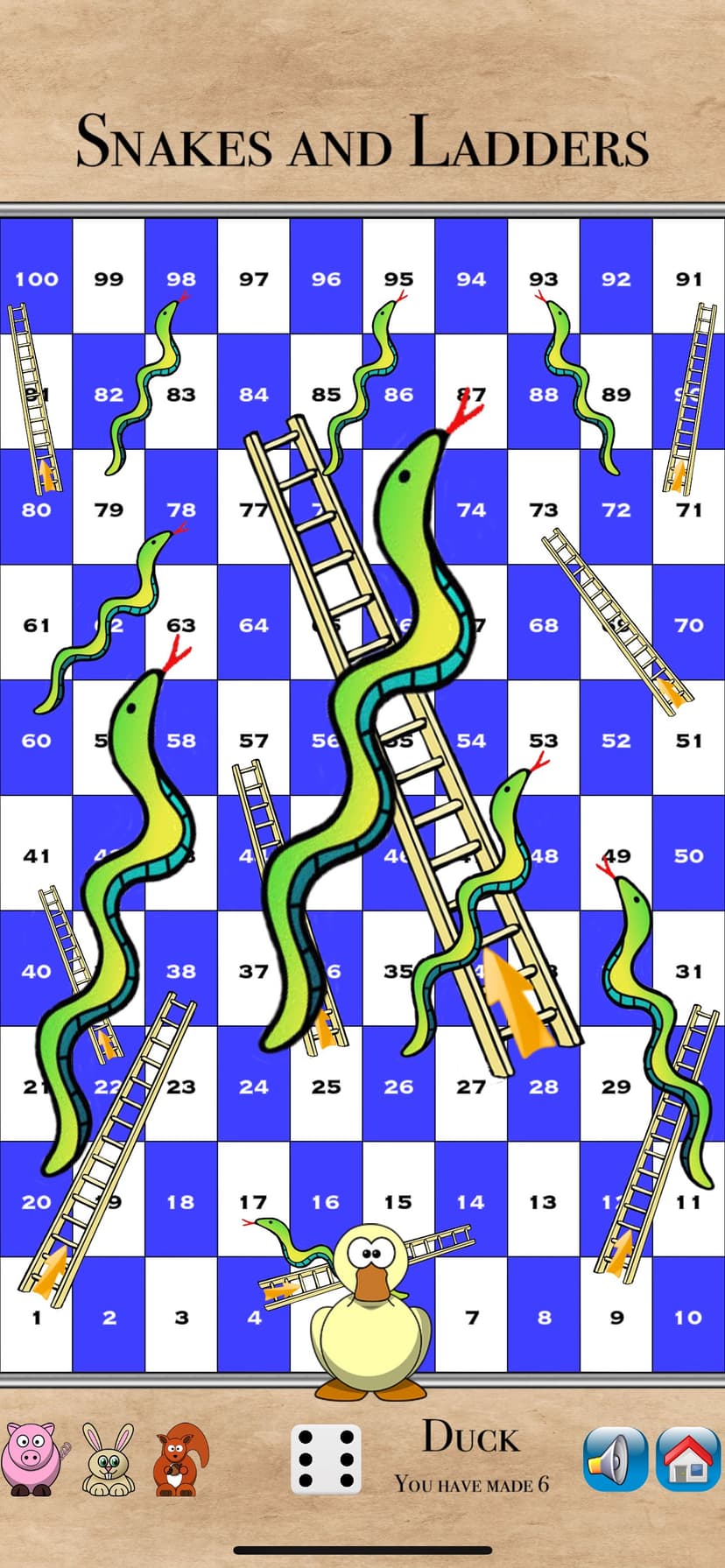 The Game of Snakes and Ladders screenshot 1 - screenshot