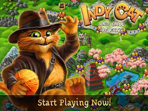 Indy Cat: Match 3 Adventure screenshot 18 - screenshot