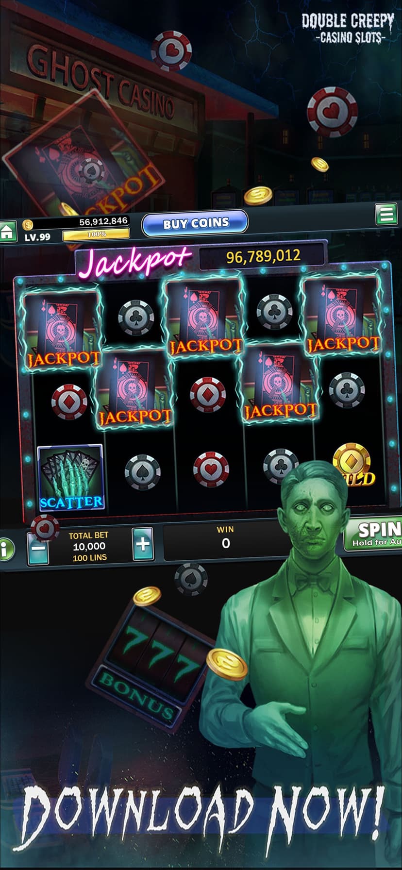 Creepy Vegas - Club Casino screenshot 7 - screenshot