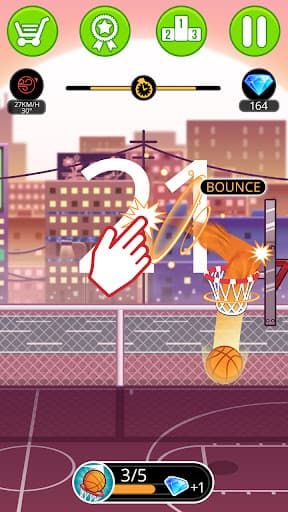 Basketball serial shooter screenshot 2 - screenshot