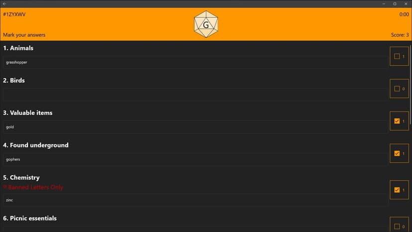 Null - screenshot