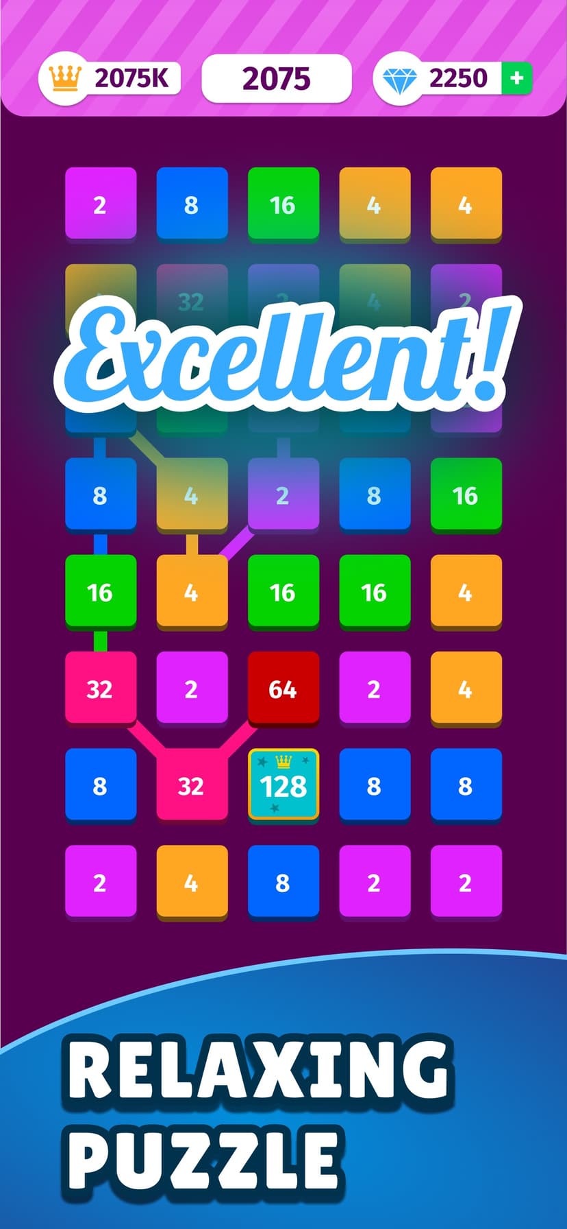 2248 Puzzle X2 Blocks Merge screenshot 2 - screenshot