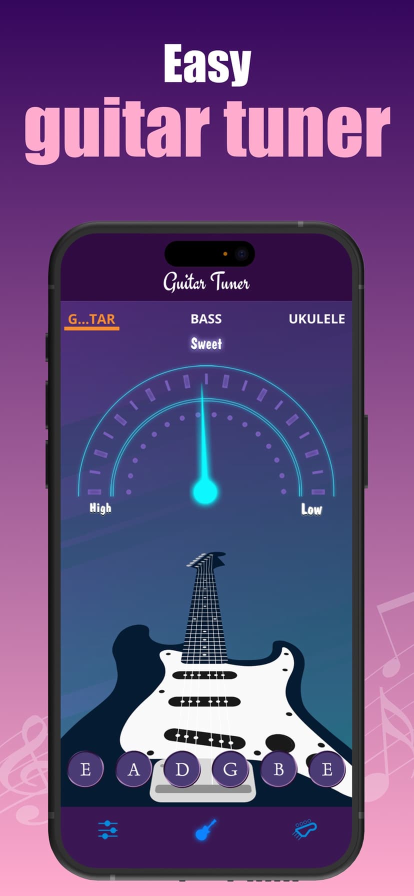 Bass Tuner. screenshot 1 - screenshot