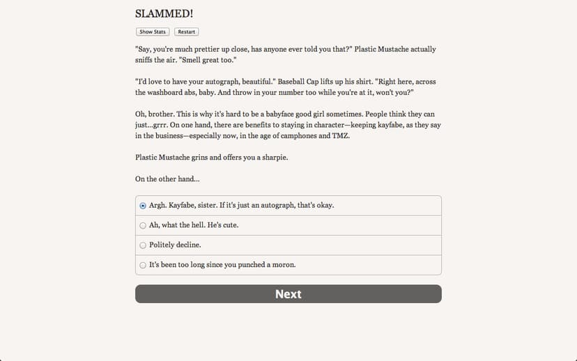 Null - screenshot