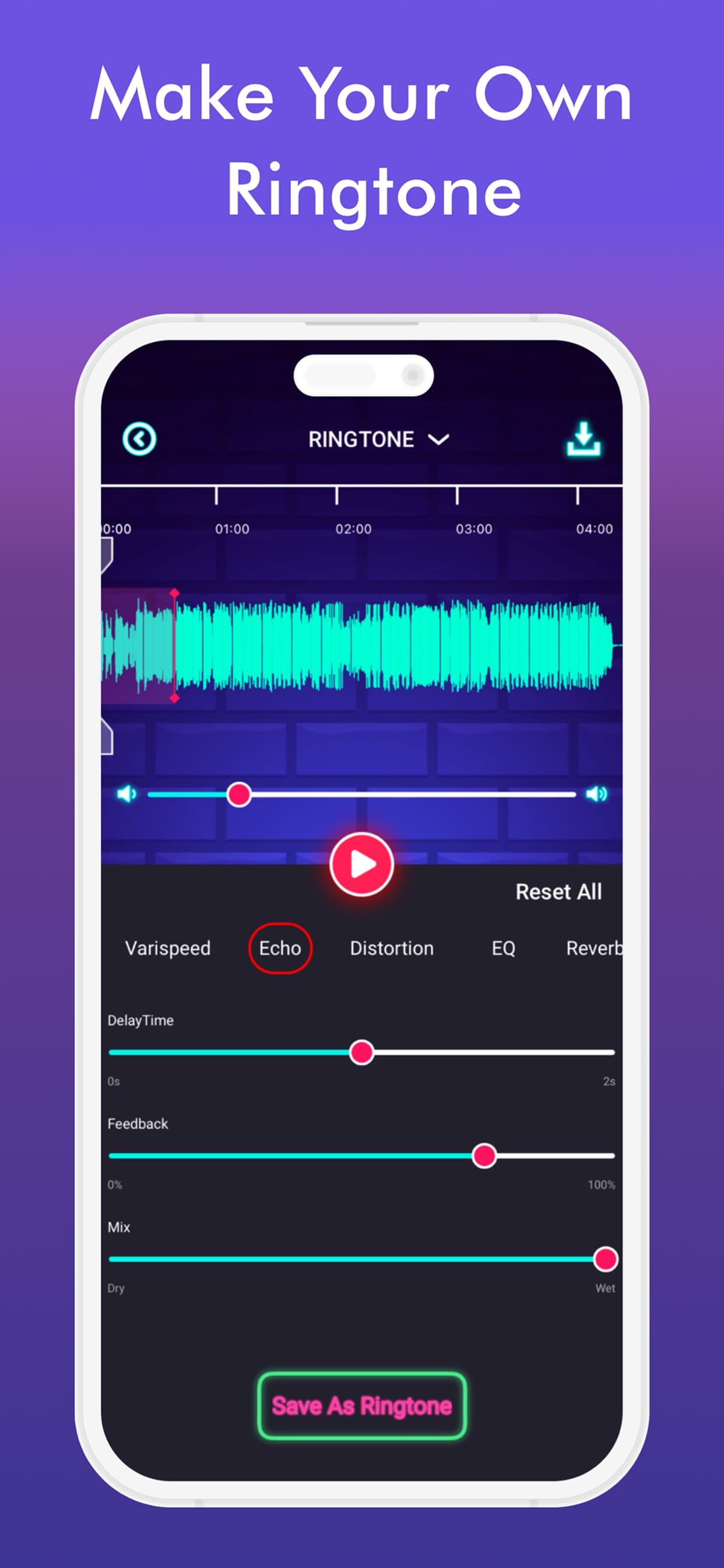 Ringtone Maker & Audio Editor screenshot 1 - screenshot