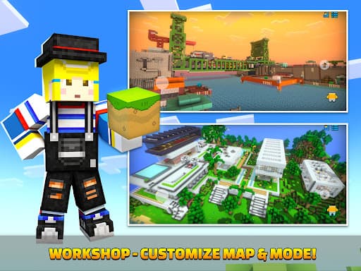 Cops N Robbers:Pixel Craft Gun screenshot 22 - screenshot