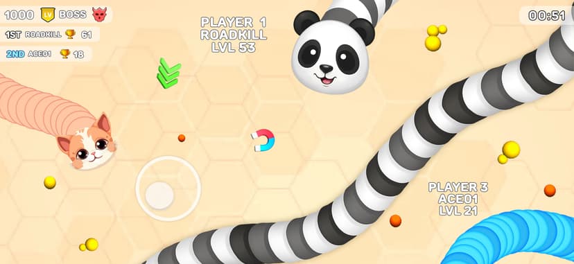 Tangled Worms Clash screenshot 4 - screenshot