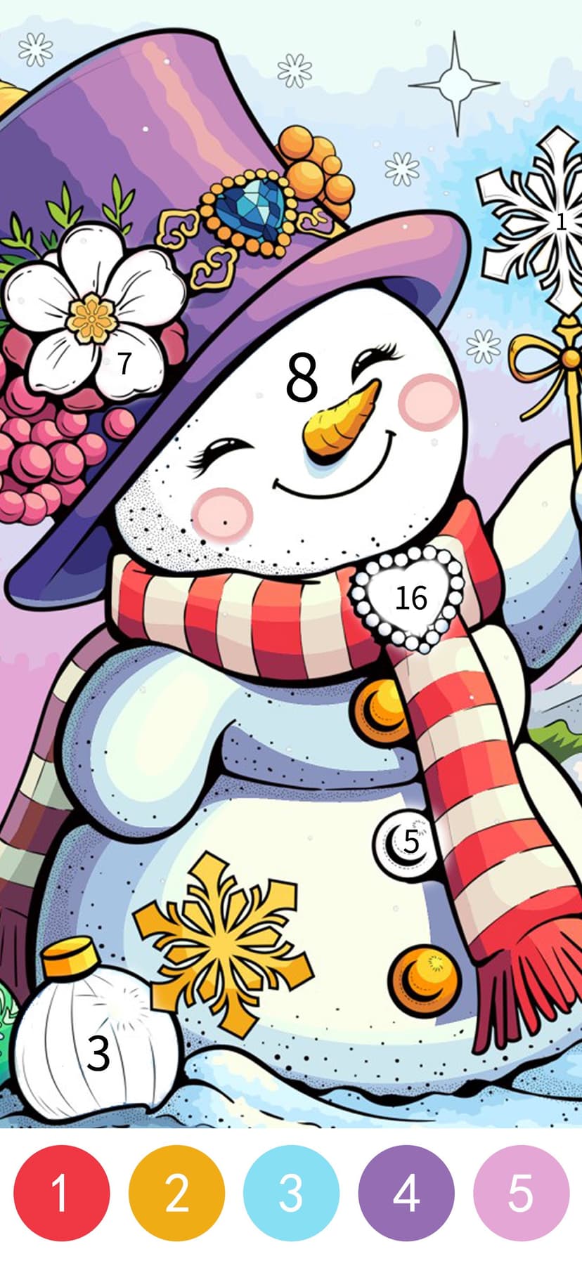Vivid Color Paint By Number screenshot 2 - screenshot