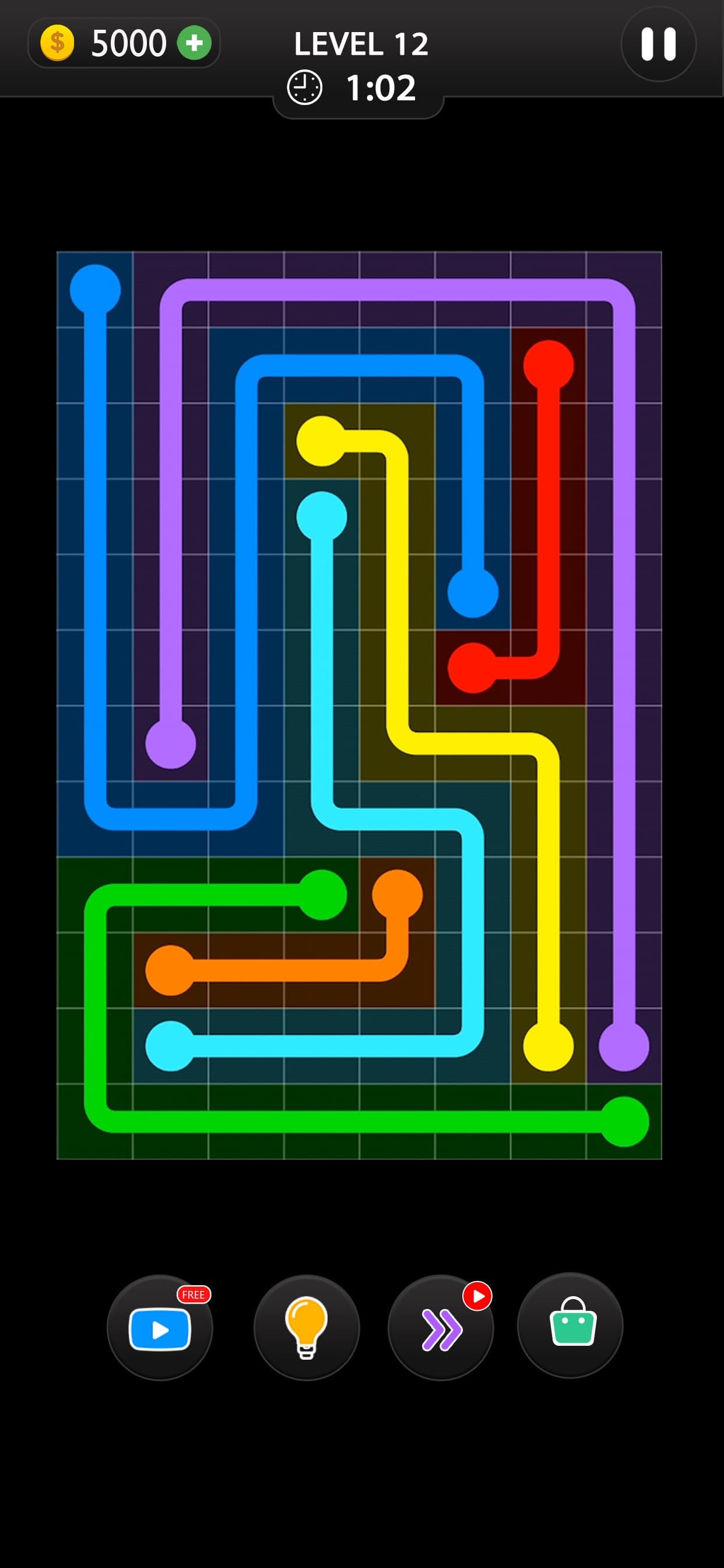 Dot Knot - Line & Color Puzzle screenshot 3 - screenshot