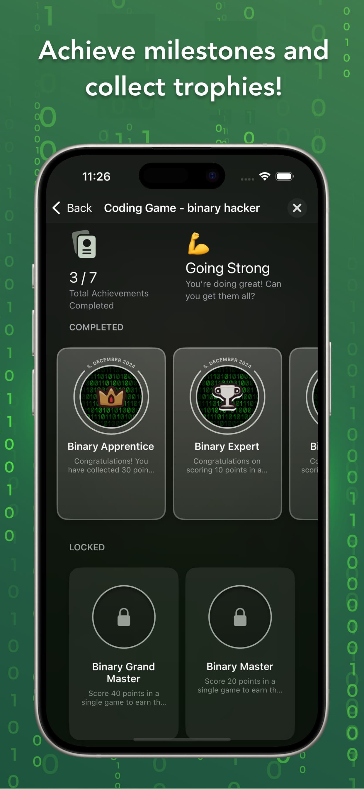 Coding Game - Binary Hacker screenshot 5 - screenshot