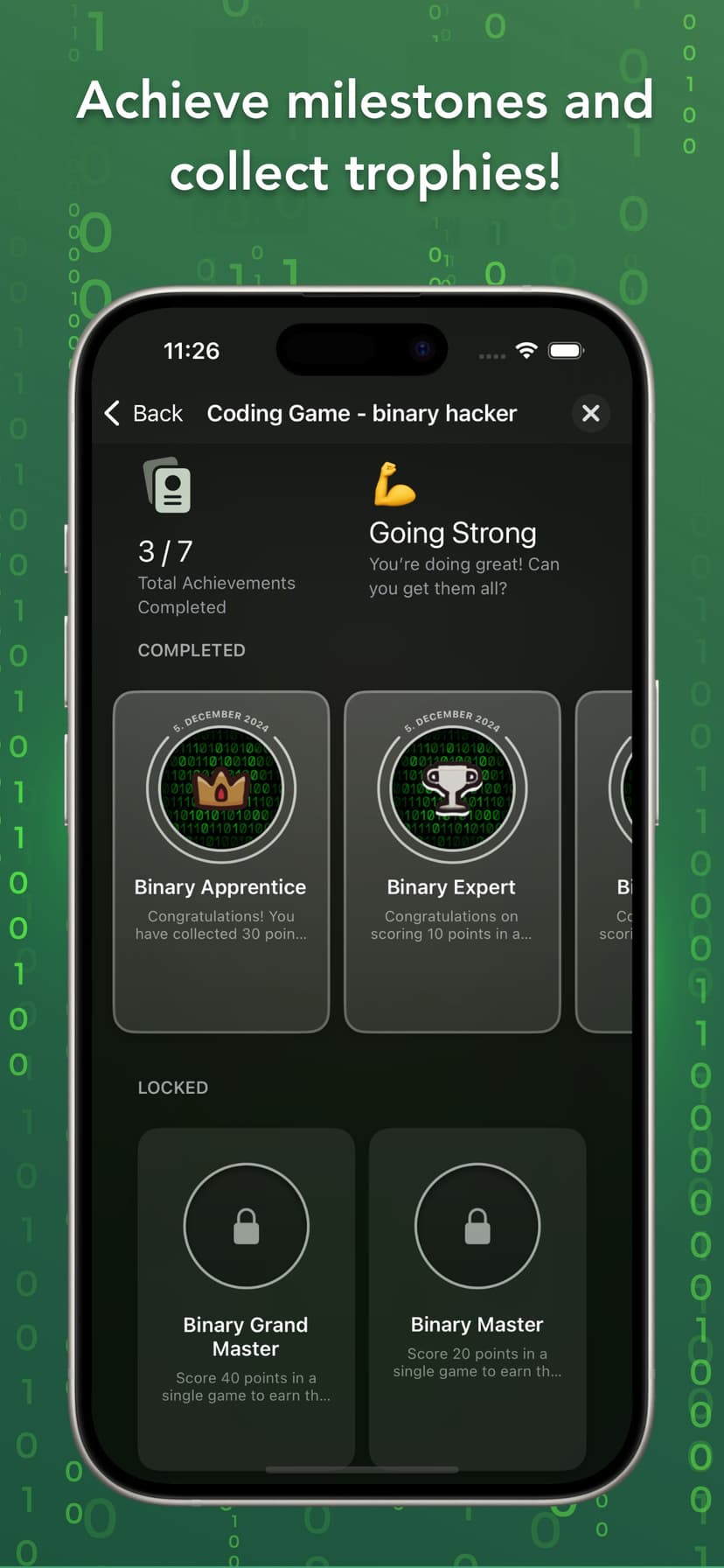 Coding Game - Binary Hacker screenshot 5 - screenshot
