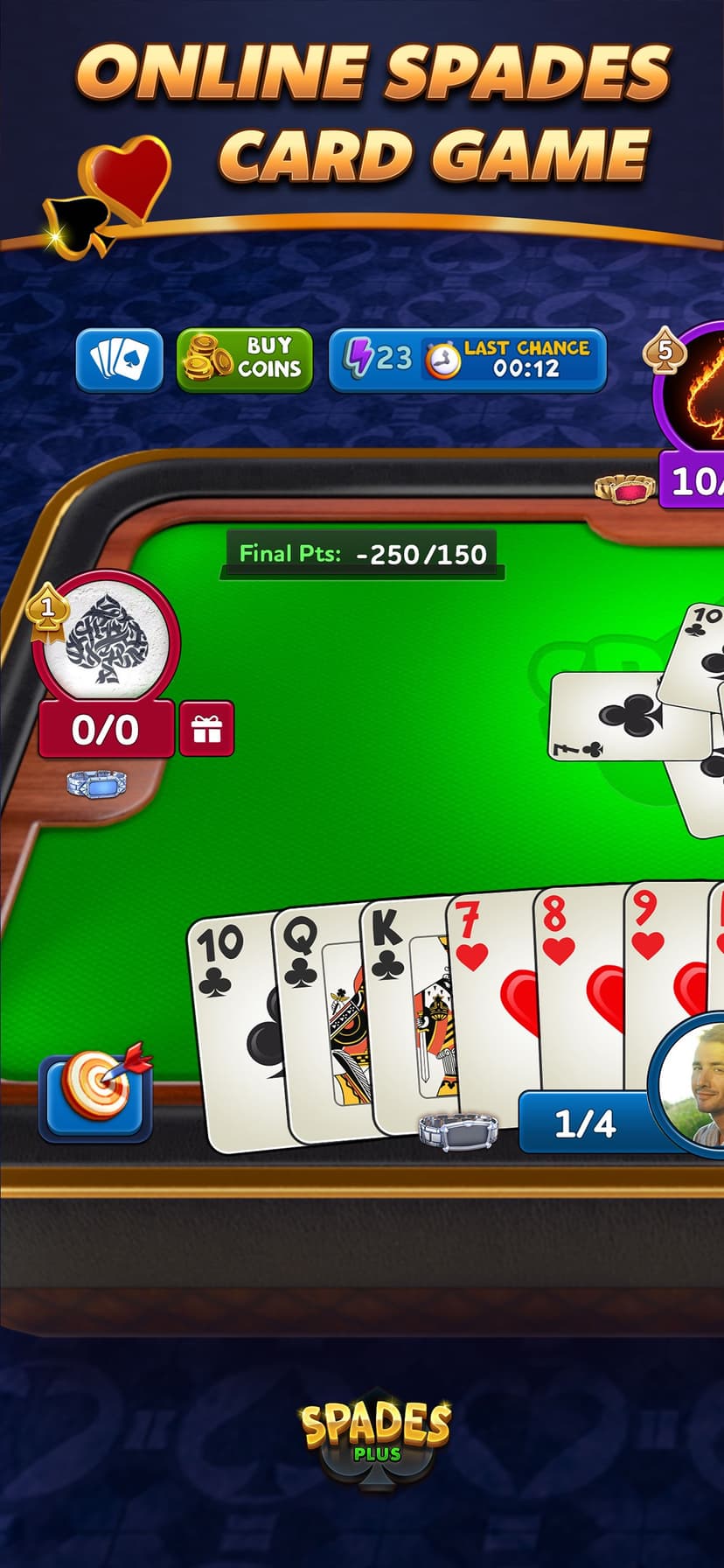 Spades Plus - Card Game screenshot 3 - screenshot