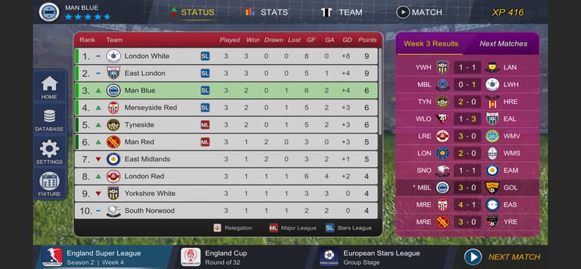 Pro League Soccer screenshot 8 - screenshot