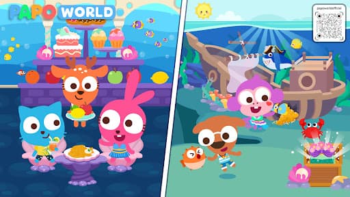 Papo Town Ocean Park -for kids screenshot 17 - screenshot