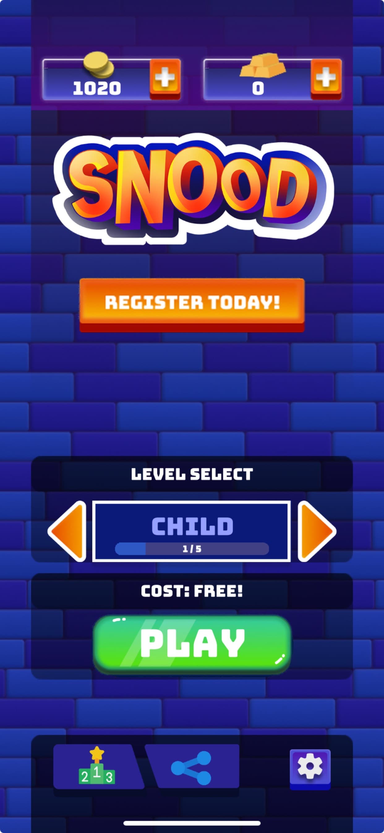 Snood Original screenshot 1 - screenshot