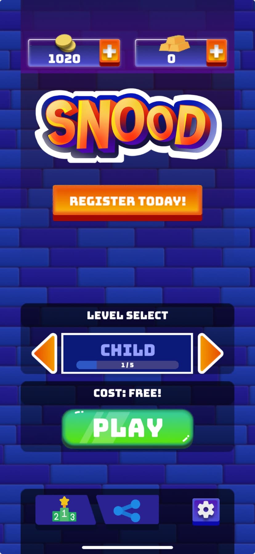 Snood Original screenshot 1 - screenshot