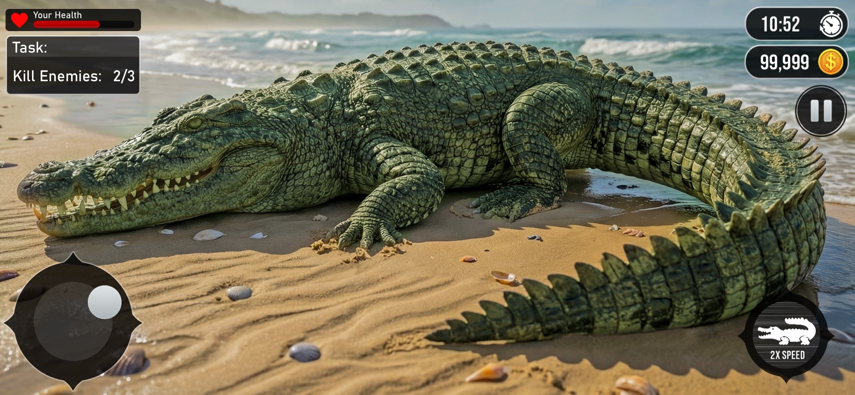 Crocodile Attack LIfe Sim 3D screenshot 2 - screenshot
