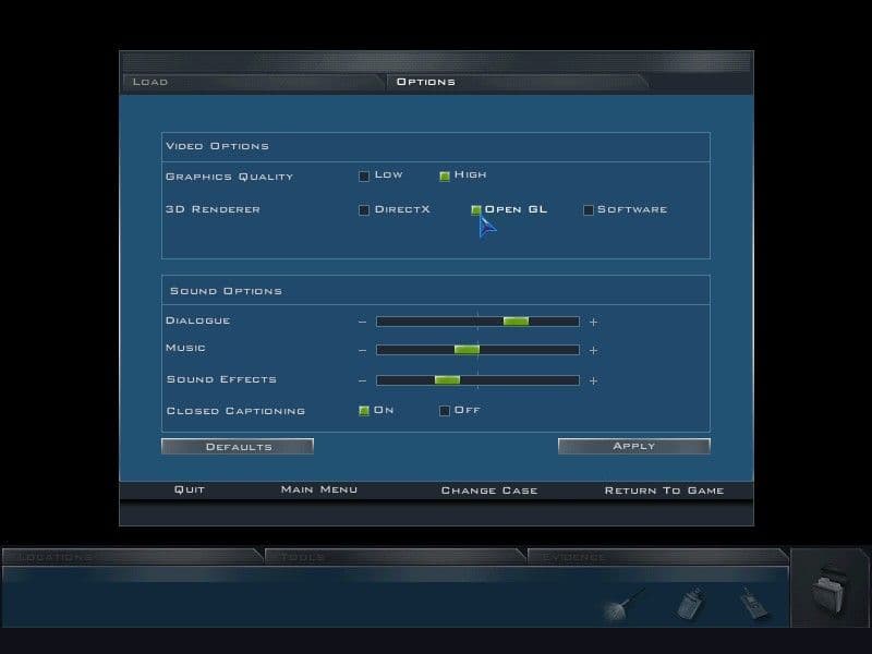 Null - screenshot