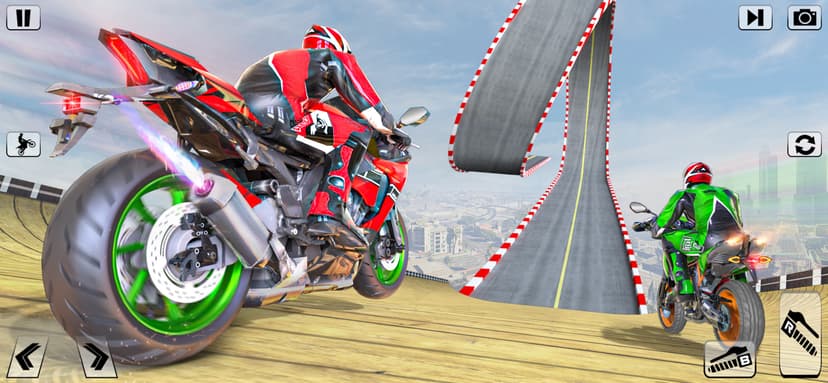 Bike 360 Flip Stunt game 3d screenshot 5 - screenshot