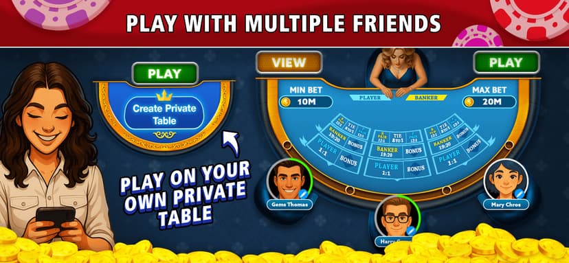 Baccarat - Casino Style screenshot 4 - screenshot