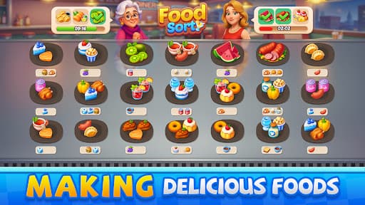 Food Sort: Puzzle Game screenshot 3 - screenshot