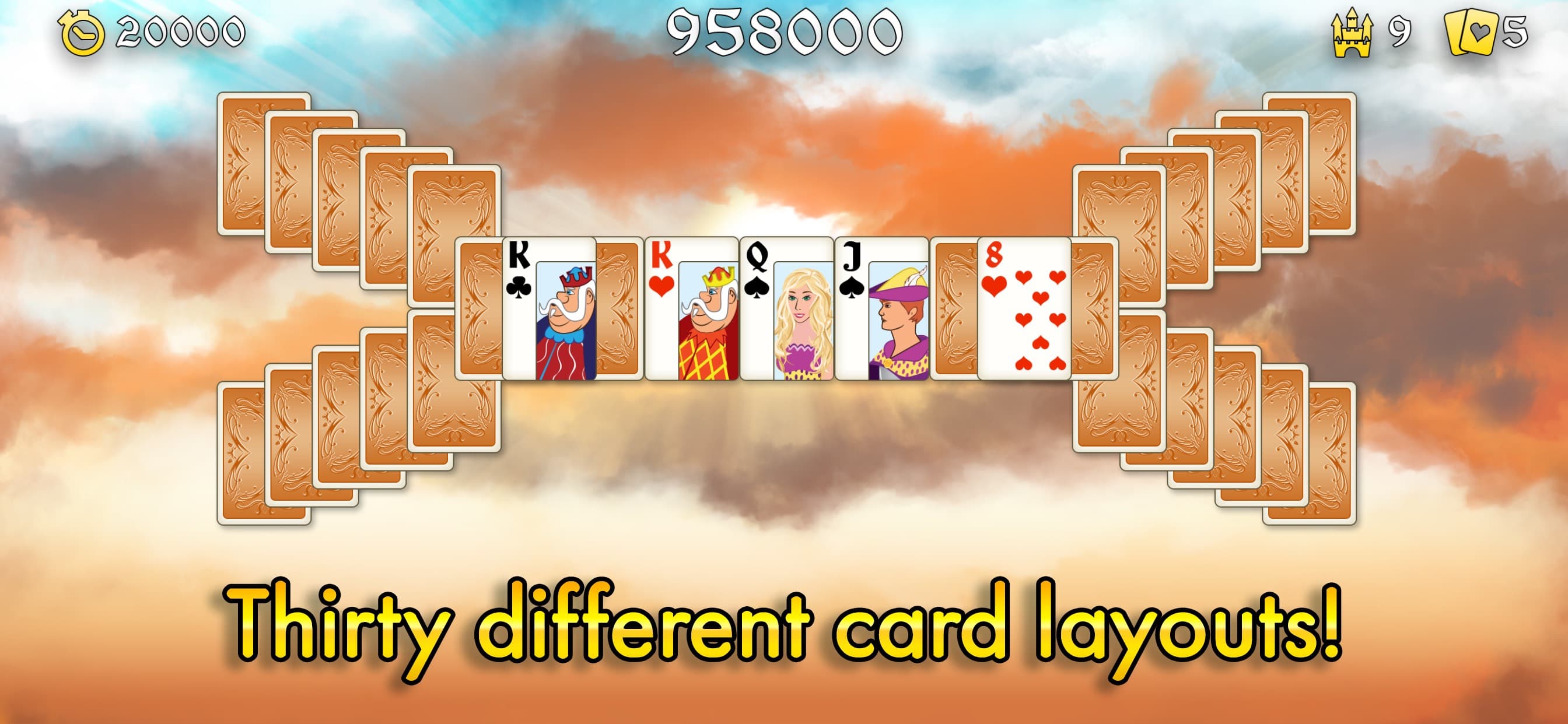 Magic Towers Solitaire screenshot 4 - screenshot