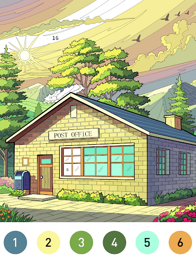 Nostalgia Color by number game screenshot 12 - screenshot