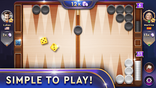 Backgammon Clubs screenshot 1 - screenshot