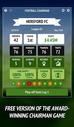 Football Chairman (Soccer) screenshot 1 - screenshot