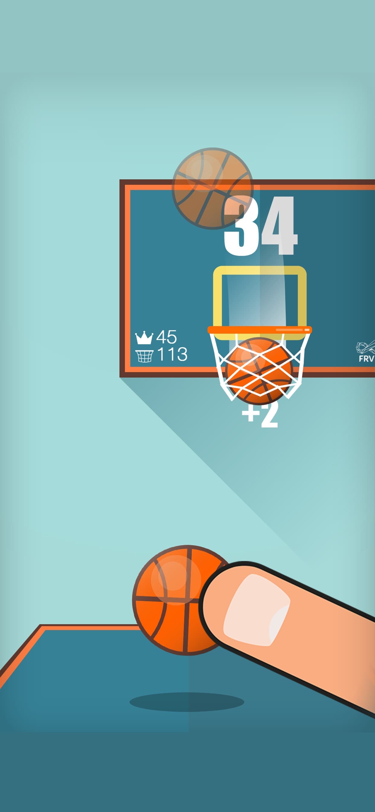 Basketball FRVR screenshot 2 - screenshot