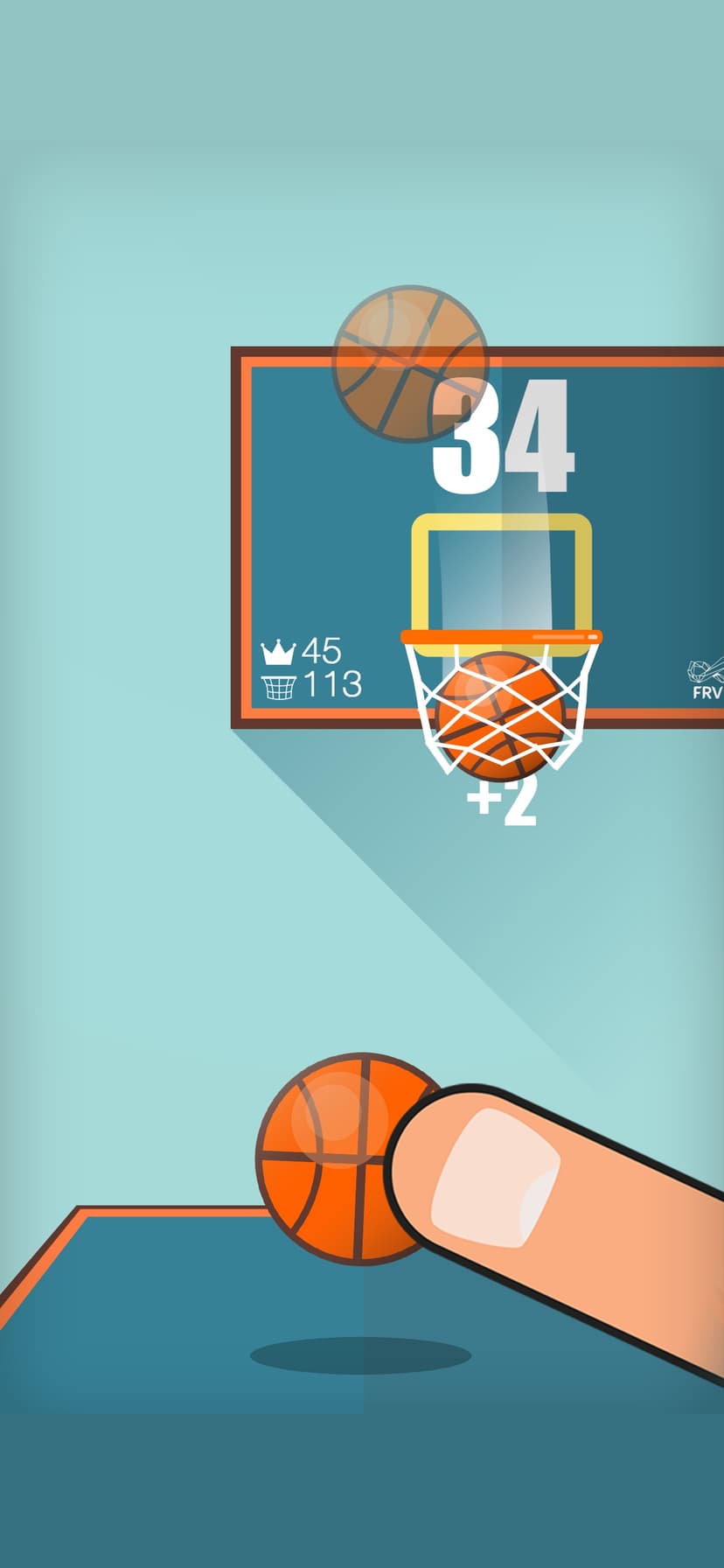 Basketball FRVR screenshot 2 - screenshot