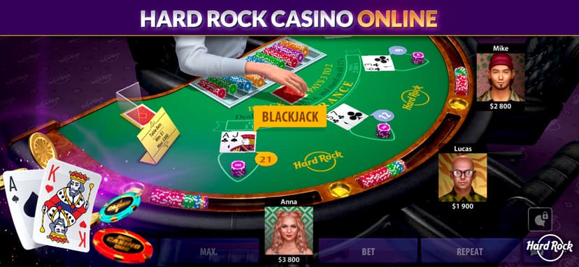 Hard Rock Blackjack & Casino screenshot 1 - screenshot