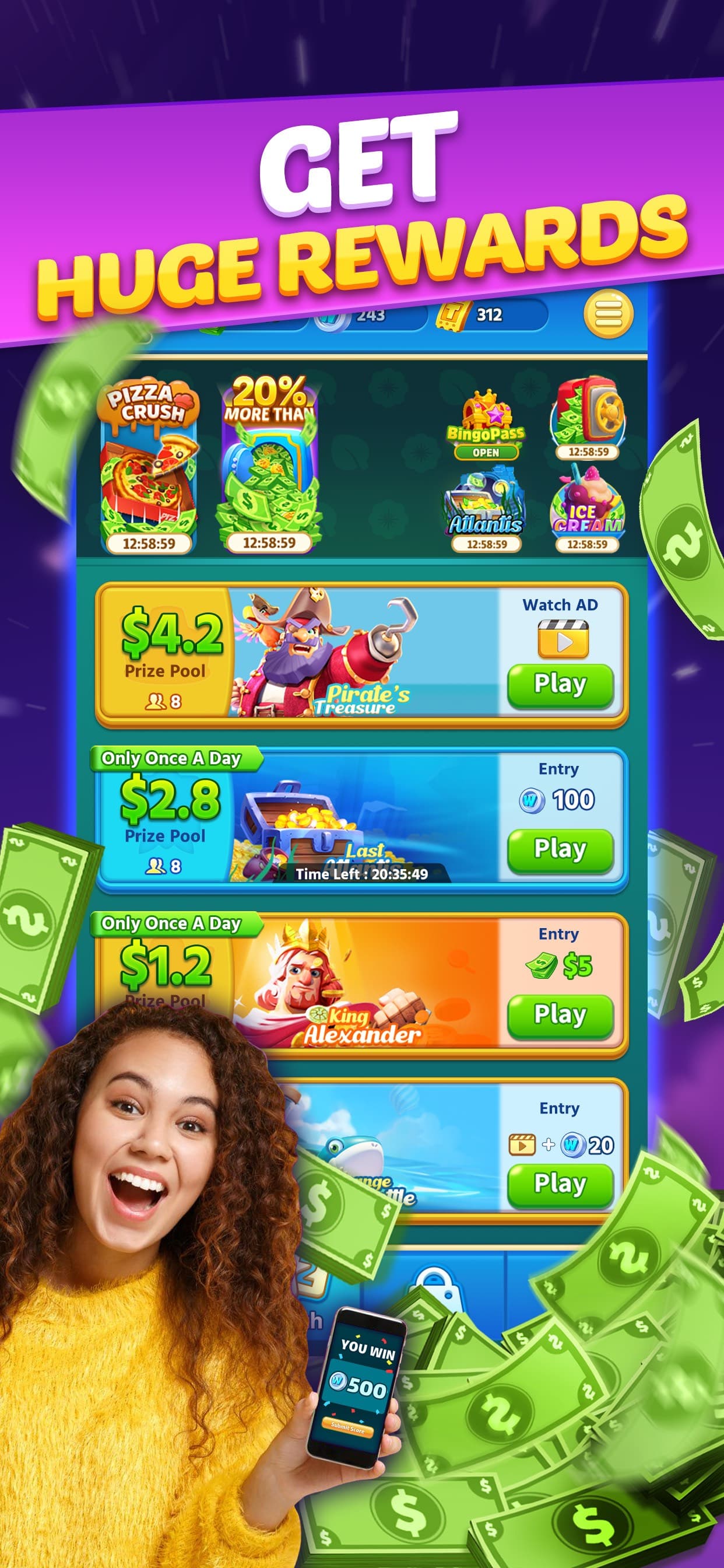 Bingo Arena - Win Real Money screenshot 4 - screenshot