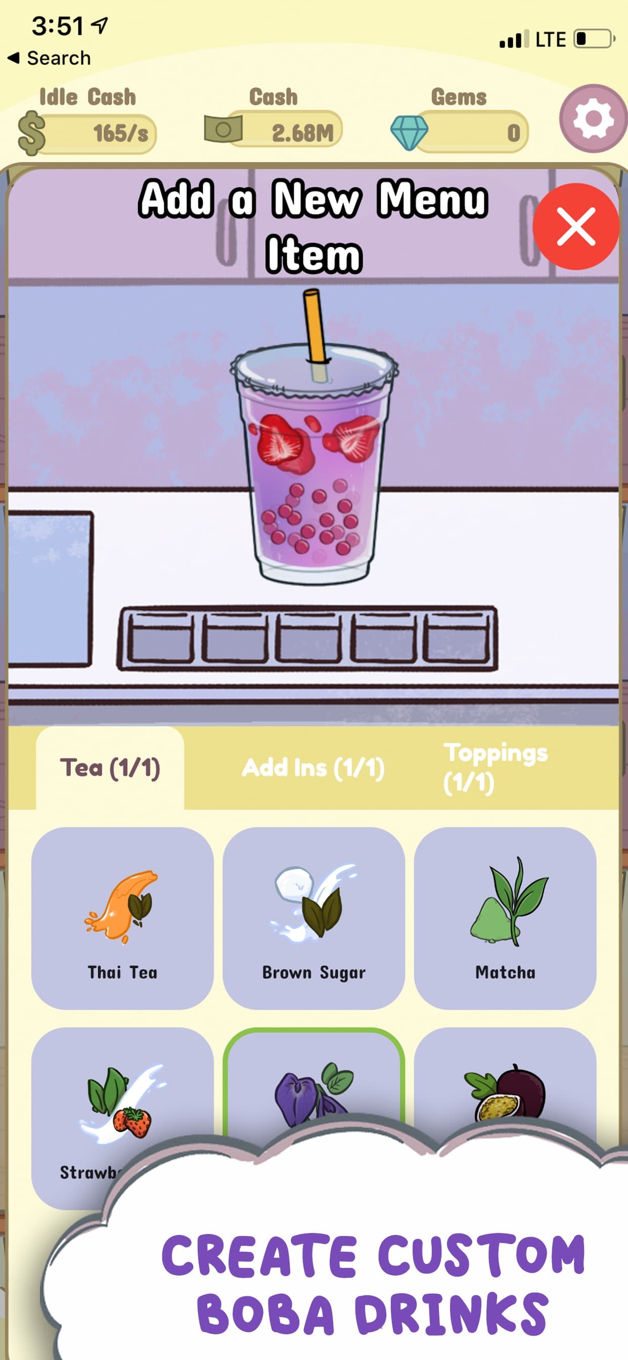 Boba Barista Idle screenshot 2 - screenshot