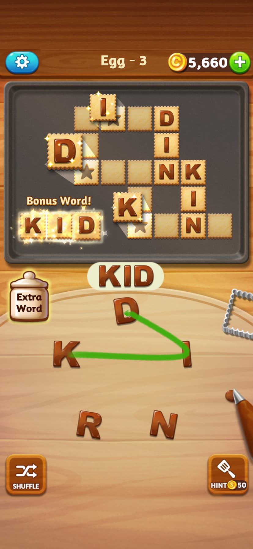 WordCookies Cross screenshot 5 - screenshot