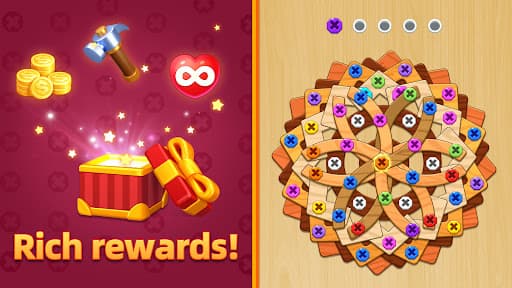 Wood Screw Puzzle - Bolts Sort screenshot 14 - screenshot
