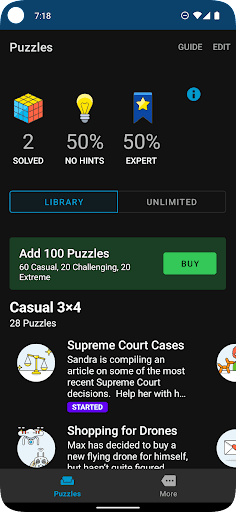 Logic Grid Puzzles: Brain Game screenshot 7 - screenshot