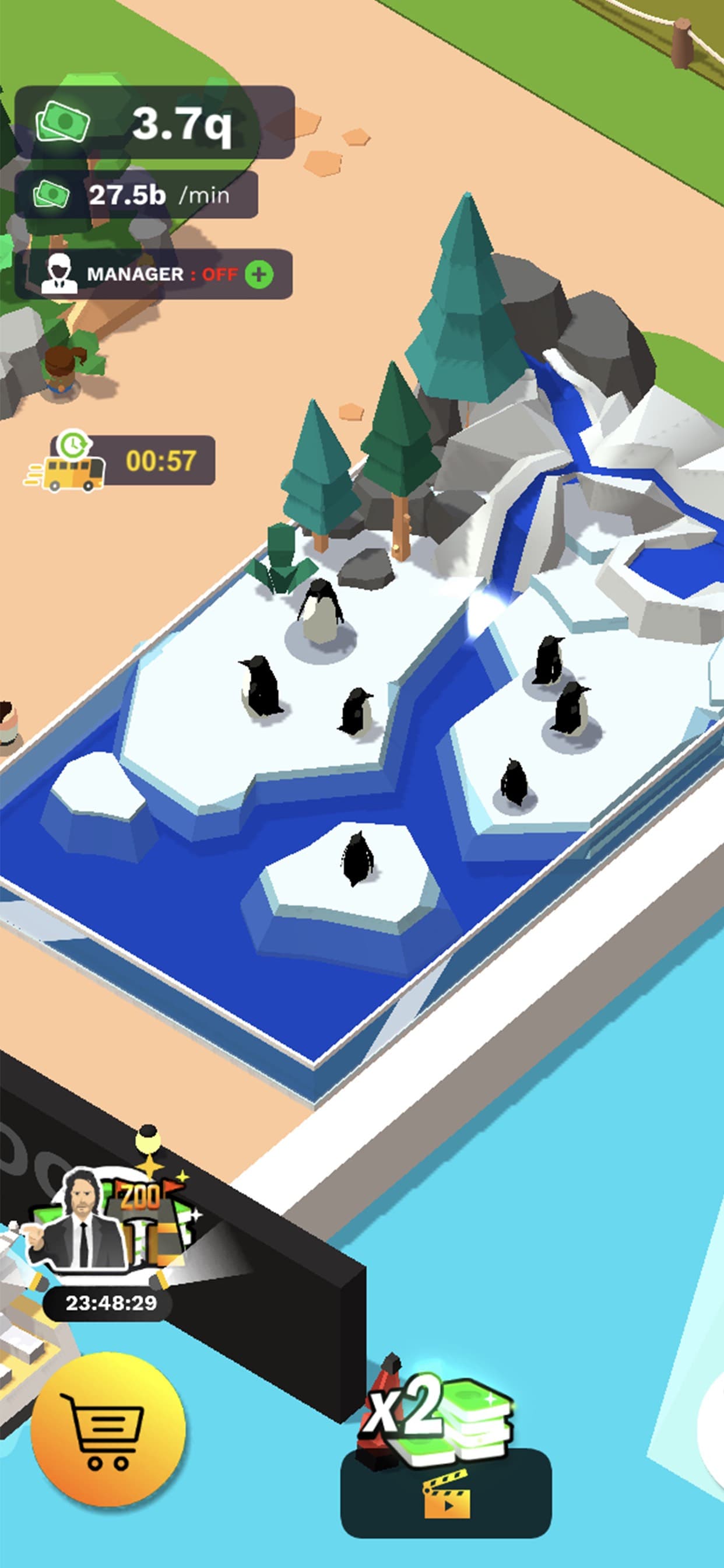 Idle Zoo Tycoon 3D screenshot 2 - screenshot