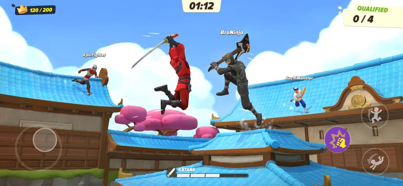 Ninja Party: Team Up & Brawl screenshot 3 - screenshot