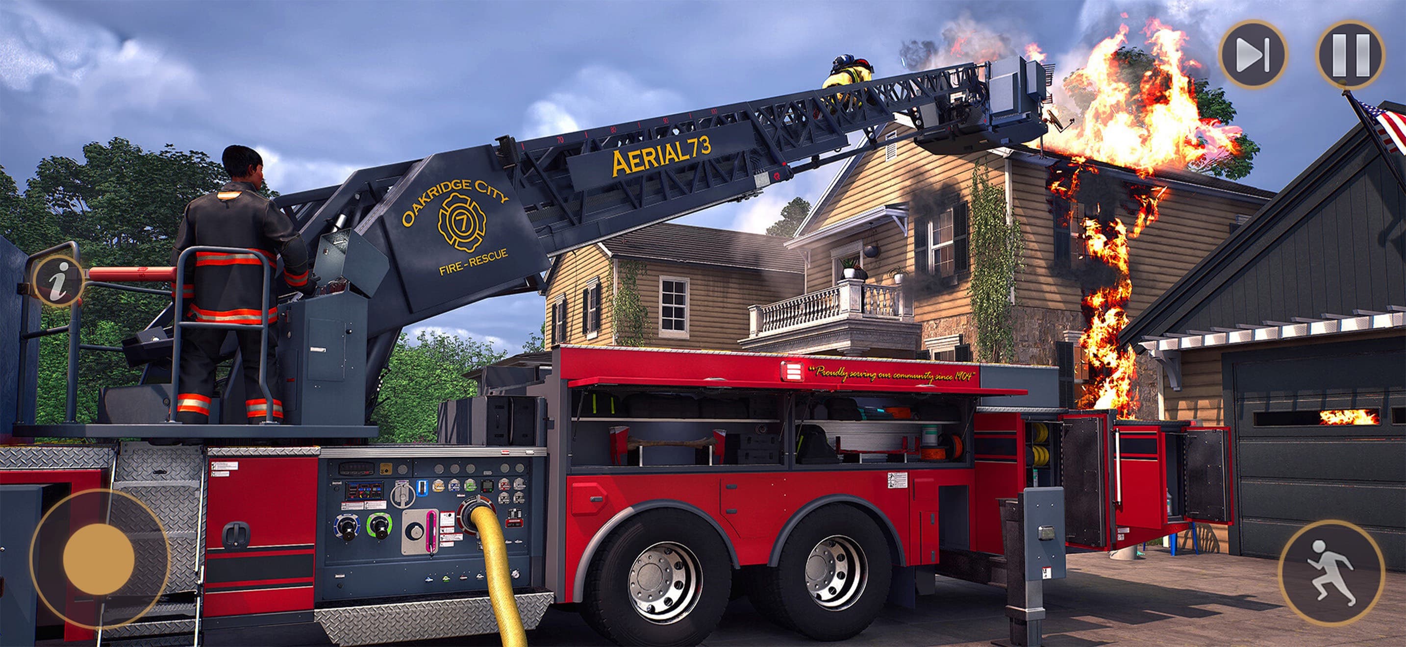 Fire Truck Firefighting Rescue screenshot 3 - screenshot