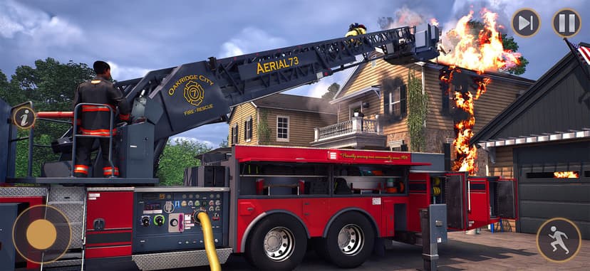 Fire Truck Firefighting Rescue screenshot 3 - screenshot