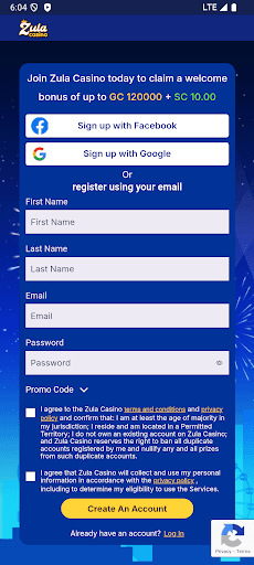 Zula Casino screenshot 2 - screenshot